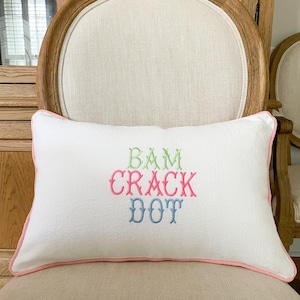 Personalized Mahjong Tiles Lumbar Pillow Cover