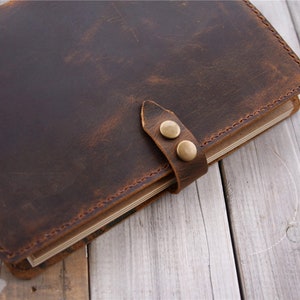 Portafolio de cuero A4 para oficina, portafolios de viaje para mujer, fundas personalizadas para cuadernos, funda de cuero para agenda, carpeta tipo folio para bloc de notas.