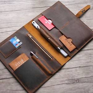 Custom Leather Macbook Sleeve: Personalized Laptop Case for Women Men