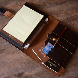 Personalized Leather Kindle Paperwhite Cover: eReader Sleeve