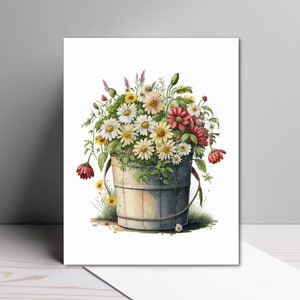 Flower note card set, floral note cards, blank note cards, flower card set, flower stationery, botanical, watercolor flower card, FREE SHIP