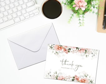 Christian thank you cards, 10 thank you cards, 10 Christian thank you cards, thank you cards, blank inside, SHIPS FREE!