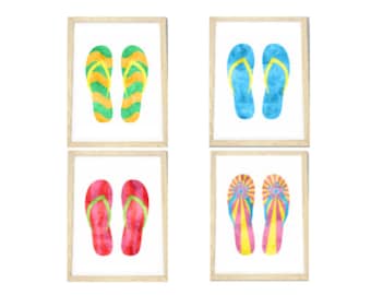 flip flop wall plaque