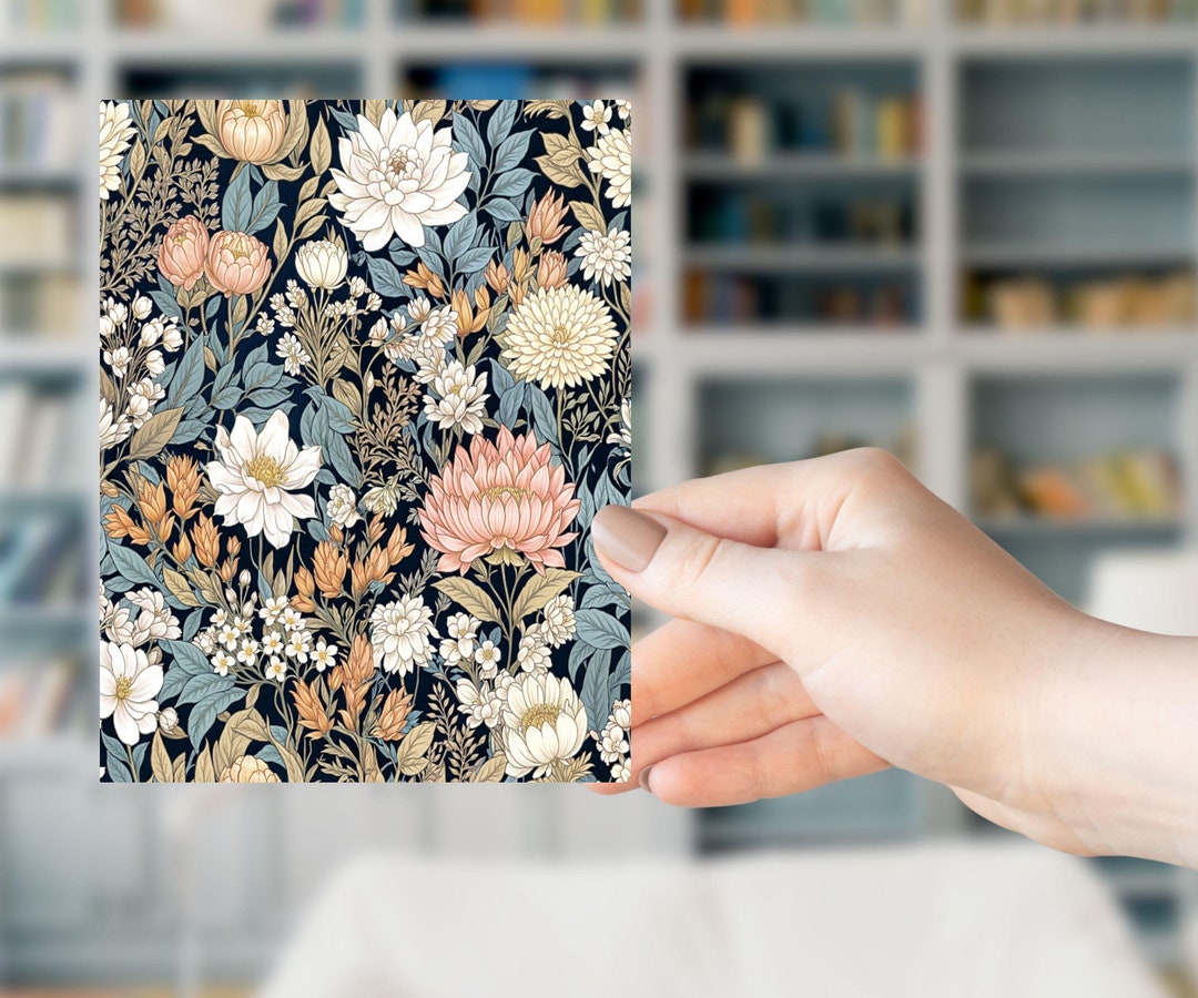 Floral Note Card Set: Watercolor Botanical Stationery (10 Cards) - Etsy