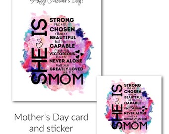 Mother's Day cards, Christian Mother's Day cards, Religious Mother's Day Cards, Mother's Day gifts, Mother's Day card, SHIPS FREE!