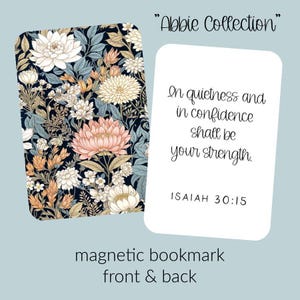 Christian magnetic bookmark, Christian bookmarks, magnetic bookmark, Bible verse magnetic bookmark, Bookish gift, magnetic bookmarks
