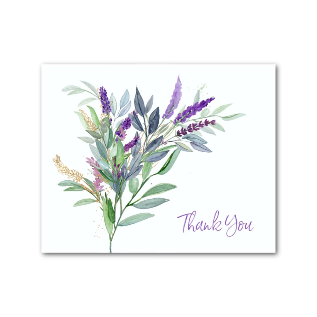 Thank You Cards 10 Thank You Cards Blank Inside Thank You Etsy