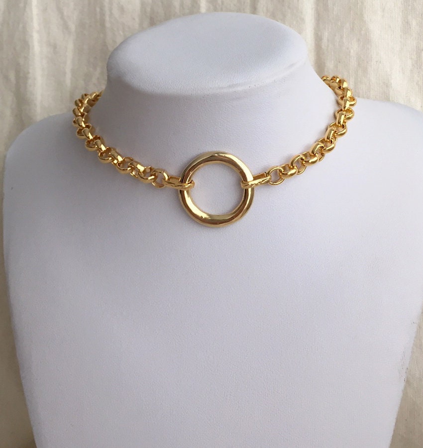 Nexus Open-Ended Gold Choker