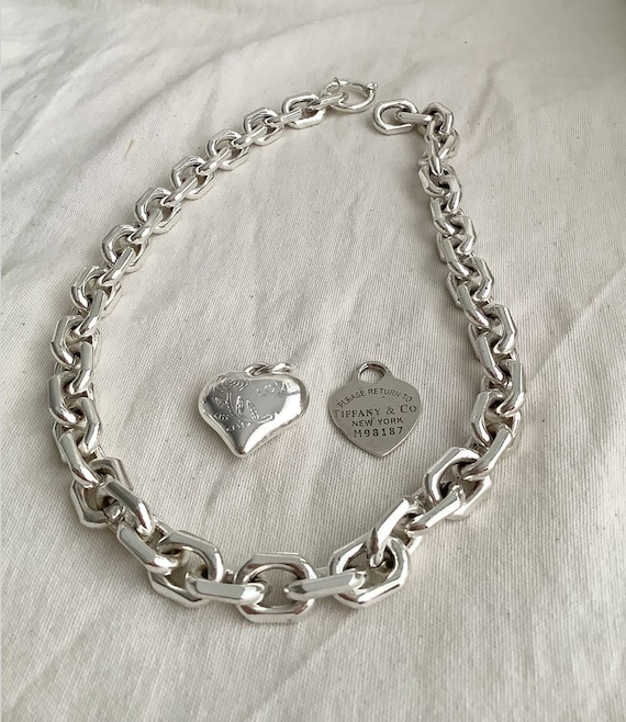 Tiffany Atlas Necklace Silver - 5 For Sale on 1stDibs