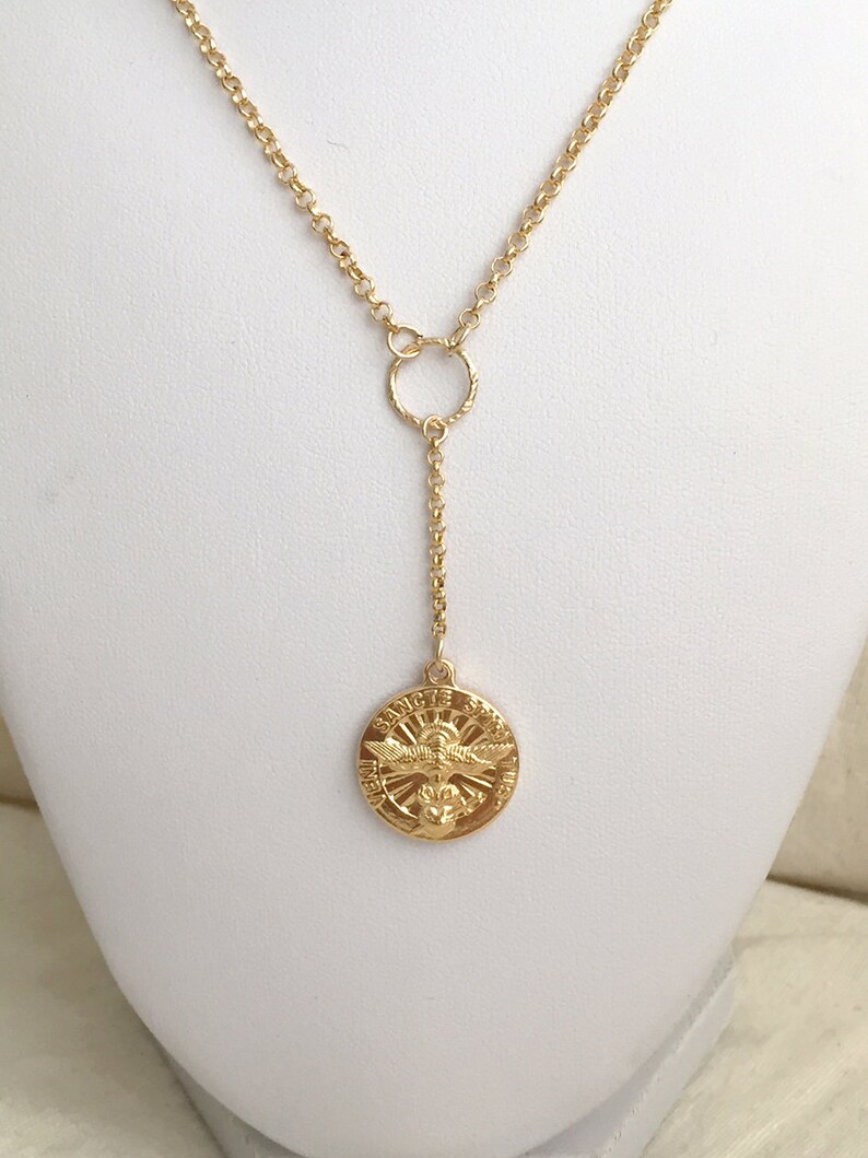 Mens coin necklace gold Clearance