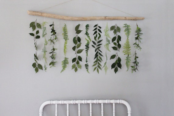 Baby Room Decor, Greenery Hanging, Boho Home Decor, Greenery