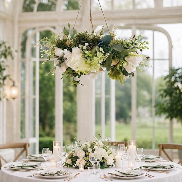 Floral Chandelier - Etsy