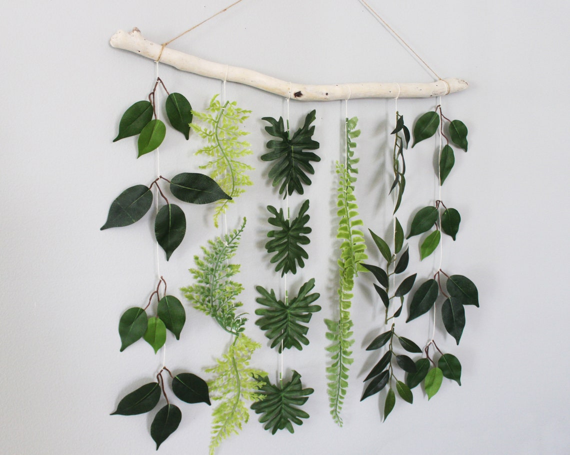 Tropical Leaf Wall Art Boho Decor Boho Wall Decor Boho | Etsy