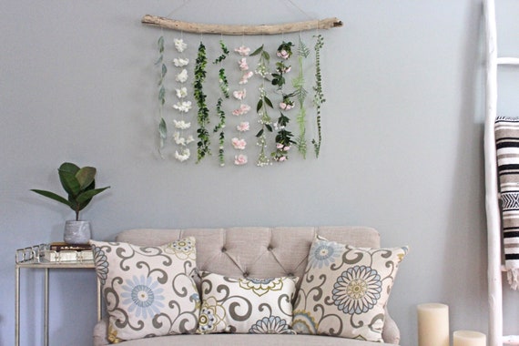 Boho flower wall hanging sale
