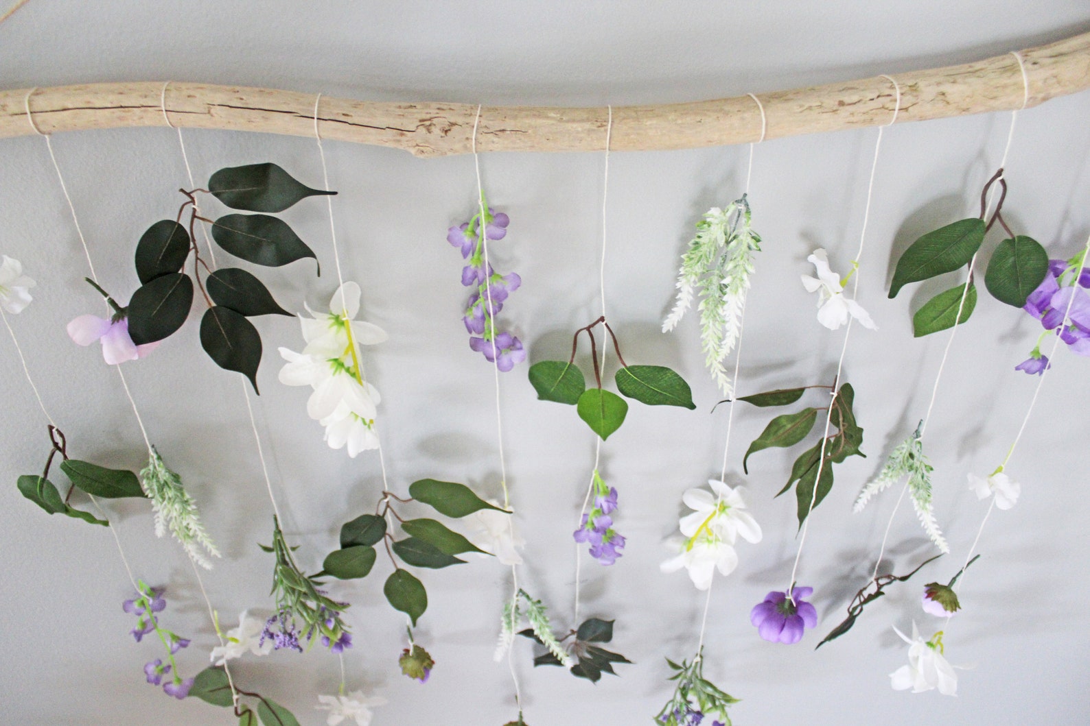 Flower Wall Hanging Boho Home Decor Boho Wall Hanging Dorm - Etsy