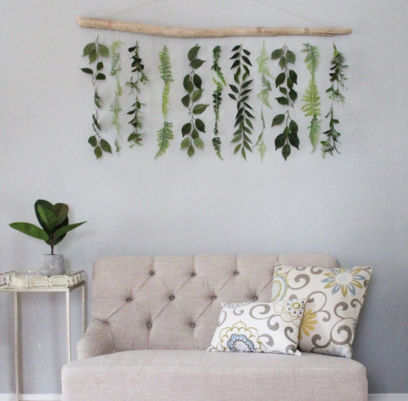 Baby Room Decor Greenery Hanging Boho Home Decor Greenery Etsy