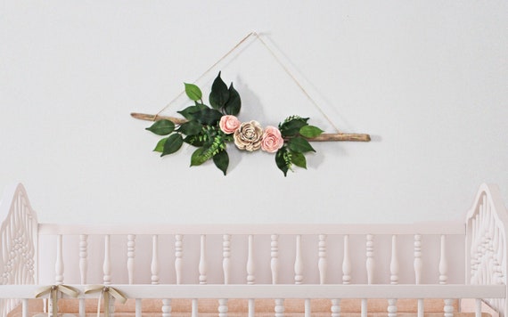 Boho flower wall hanging sale