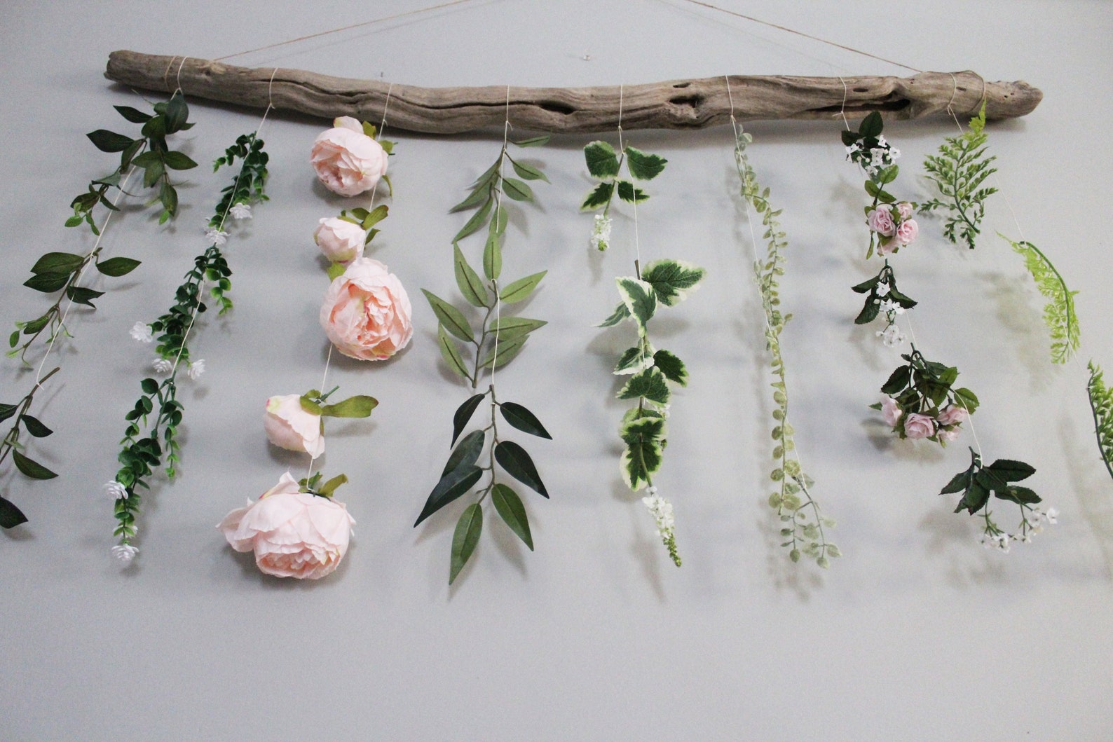 Boho Home Decor Flower Wall Hanging Boho Flower Wall Hanging Etsy