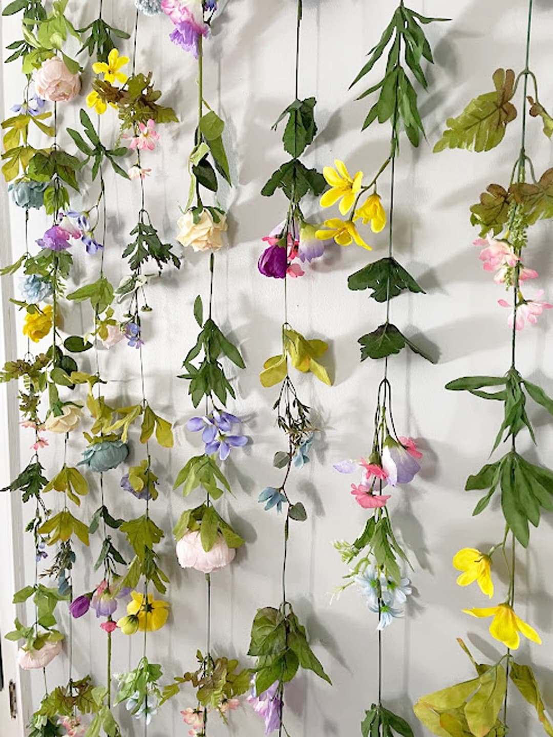 Flower Garland Wall Decor, Flower Garland Hanging, Flower Garland