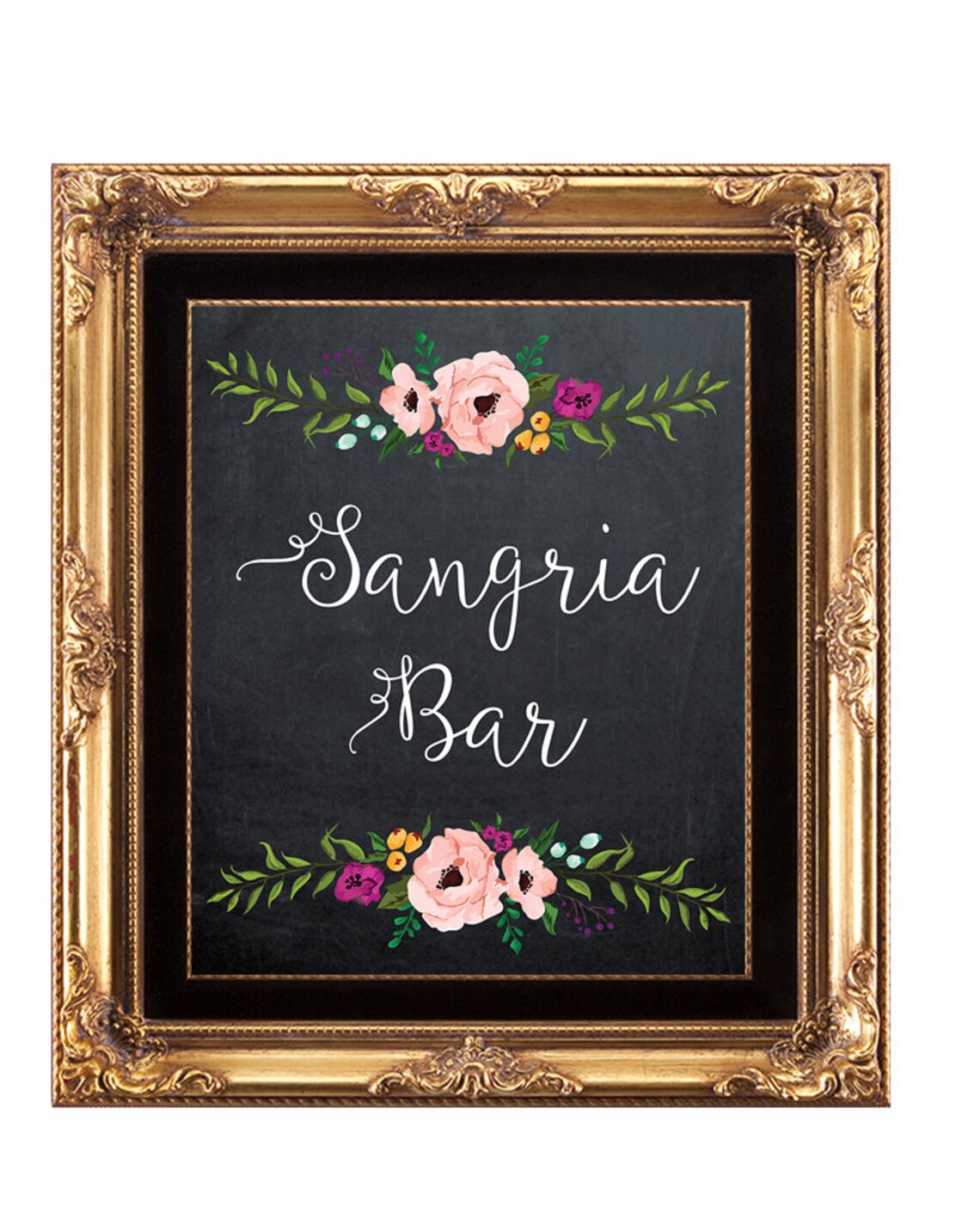 Sangria Bar Sign Printable Sangria Bar Sign Digital Sangria - Etsy UK