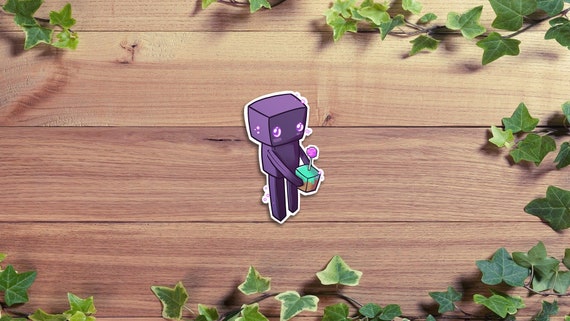 Enderman - Minecraft - Sticker sold by Diego Della Posta, SKU 798203