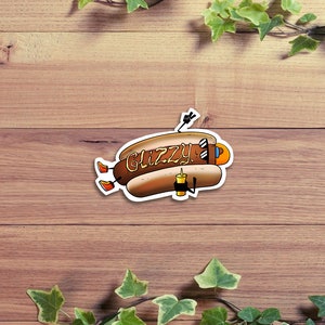 Glizzy Sticker | Hotdog Sticker | Food Sticker | Meme sticker | Funny stickers | Funny Glizzy Sticker