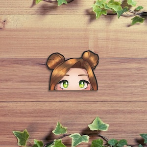 ShortyPie Peeker Sticker | Cute Peeker Sticker | Shorty | Twitch Streamer | Twitch.tv/Shortyple | Shorty Peeker | Cute Girl Peeker Sticker