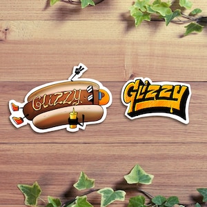 Glizzy Sticker Bundle | Hotdog Sticker | Food Sticker | Meme sticker | Funny stickers | Funny Glizzy Sticker