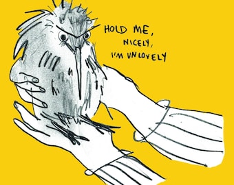 Unlovely Square print