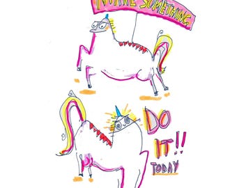 Make Something square print