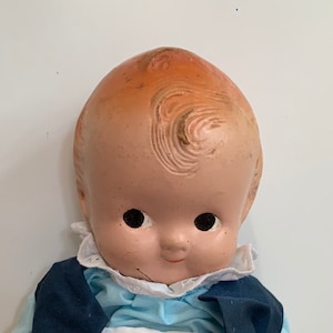 Antique Kewpie Composition Doll Kew-pie