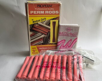 Vintage Perm Rods - Etsy