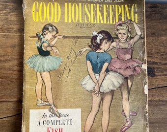 ビンテージ本　good housekeeping Vintage 1947 the Good Housekeeping Housekeeping Book - Hardcover