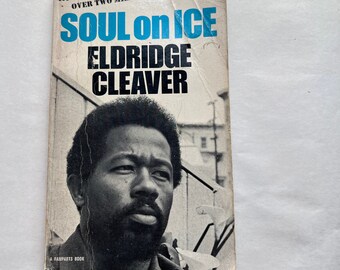 Vintage Soul On Ice by Eldridge Cleaver Paperback Book 1970 Second Edition