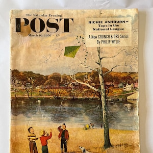 The Saturday Evening Post March 10, 1956 Magazine
