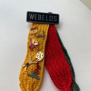 Vintage Webelos Cub Scout Activity Pin Collection