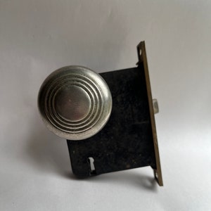 Antique Sargent Mortise Door Lock Knob and Deadbolt Hardware