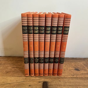 Vintage Child Craft Book Set Volumes 5 Thru 12 Circa 1945 - Etsy
