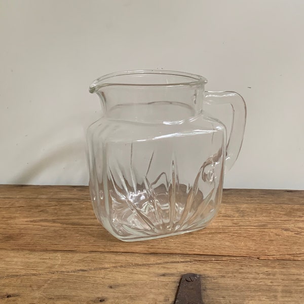 Glass Juice Pitcher Etsy