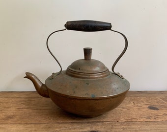 Vintage Copper Teapot Pot
