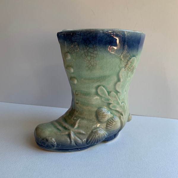 Ceramic Victorian Boot Etsy