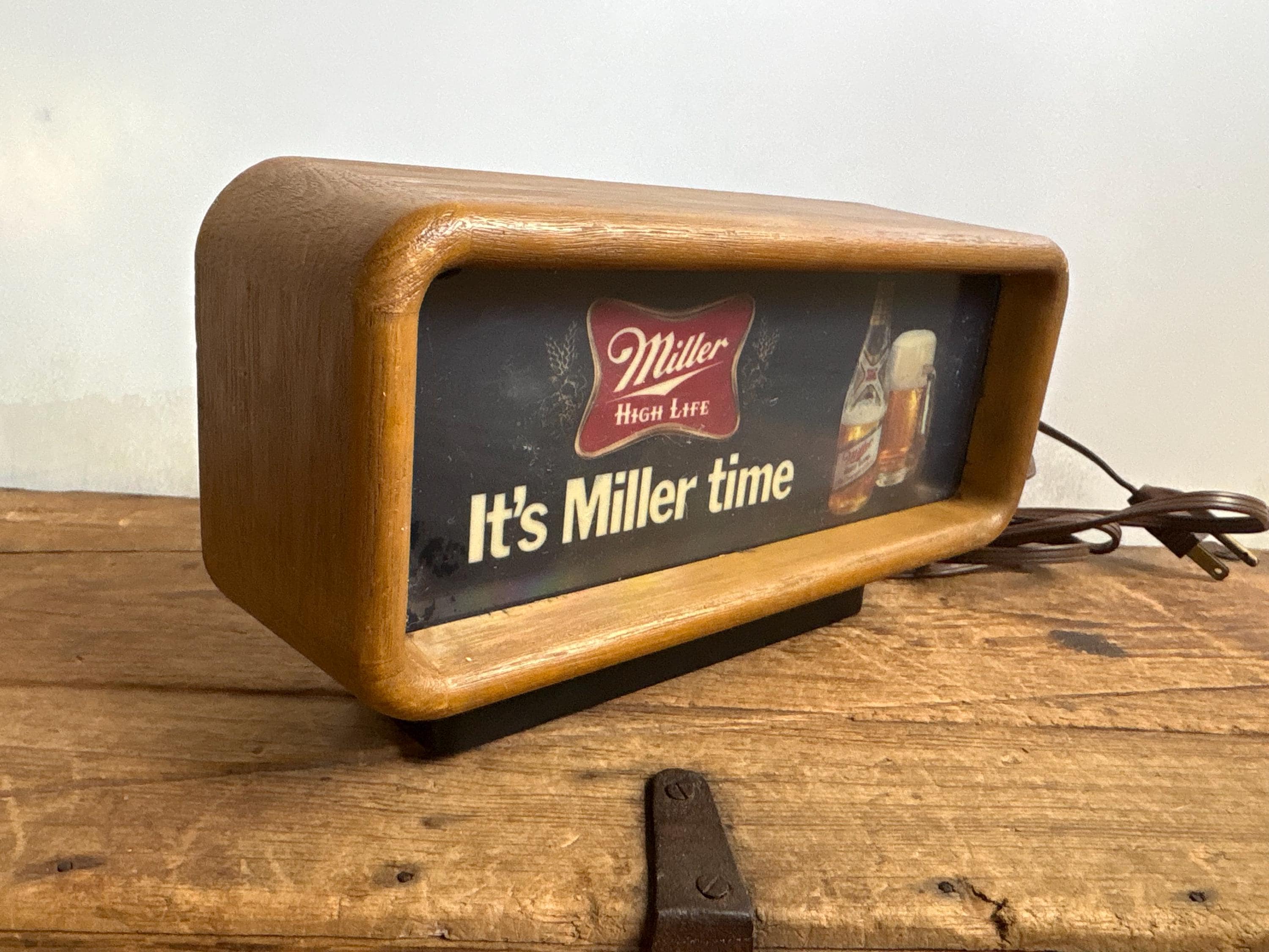 Lighted Vintage Miller High Life Sign - Etsy