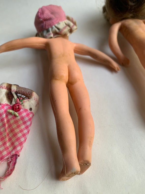 Poupée Mannequin Vintage Mattel TUTTI – 1965 – Fabriquée à Hong Kong – Collection