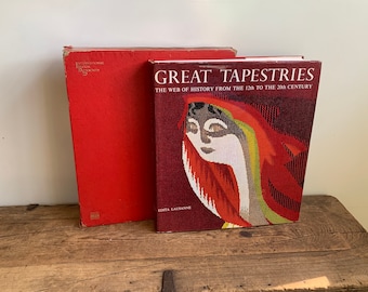 Great Tapestries a Gigantic Vintage Coffee Table Book by Edita Lausanne