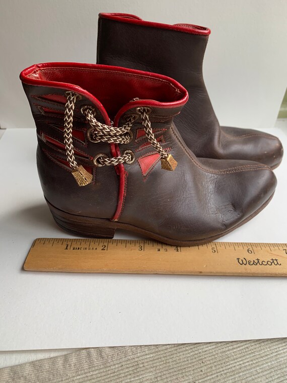 Vintage Retro Childs Chelsea Boot Western Cowboy … - image 7