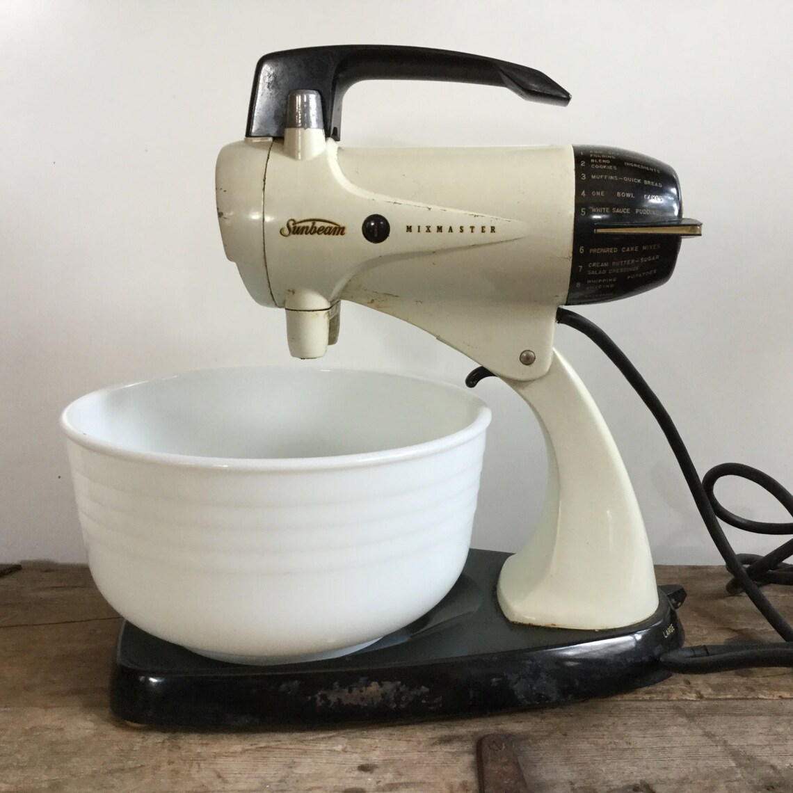 Sunbeam Mixmaster 12 Speed Electric Kitchen Mixer Etsy