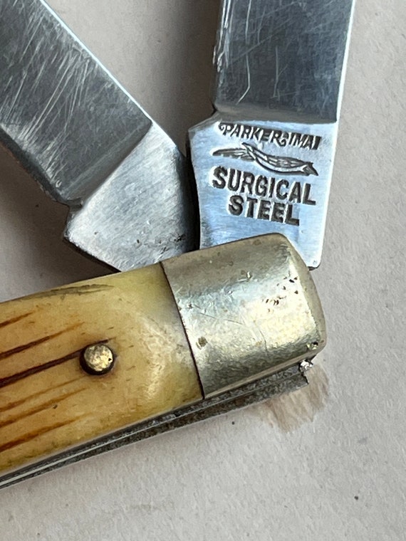 Vintage Parker Imai Japan Surgical Steel Folding Pocket Knife K