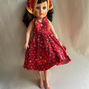 Vintage Uneeda Suzette Brunette Fashion Doll 10&quot;
