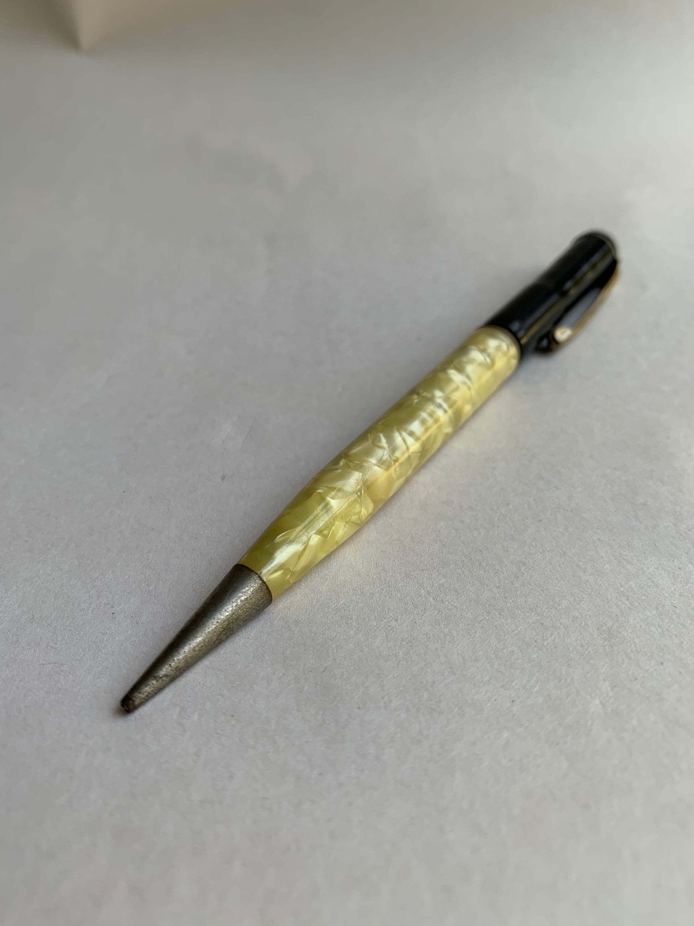 NEO　ペンシル　18k　ヴィンテージ　vintage pencil Vintage Pearlized Mechanical Pencil Retro Writing Pencil - Etsy