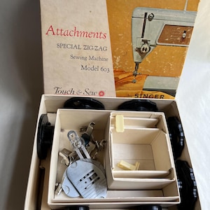 Singer Touch & Sew Accessories Special Zig Zag Sewing Machine Model 603, Part 161819